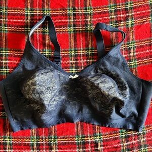 Cacique Navy Lace Bra